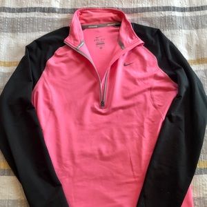 Nike Dri-Fit 1/4 Zip. Size M.